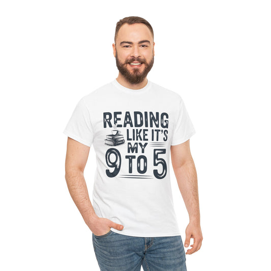 Reading Like It’s My 9 to 5 HOODIE (Unisex Heavy Cotton Tee) -- SOUTHBC